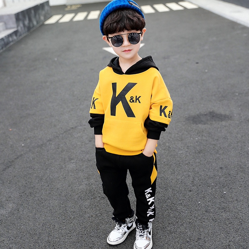 LittleAaron PASSWORD K&amp;K HOODIE Setelan Sweater 1 - 7 Tahun Baju Anak Berkualitas