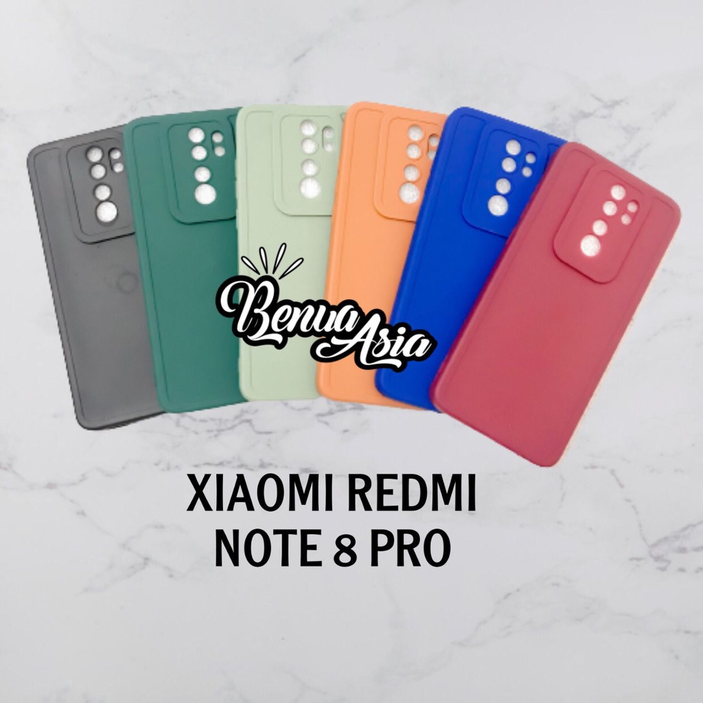 SOFTCASE PRO CAMERA XIAOMI REDMI NOTE 8 PRO MACARON - FA