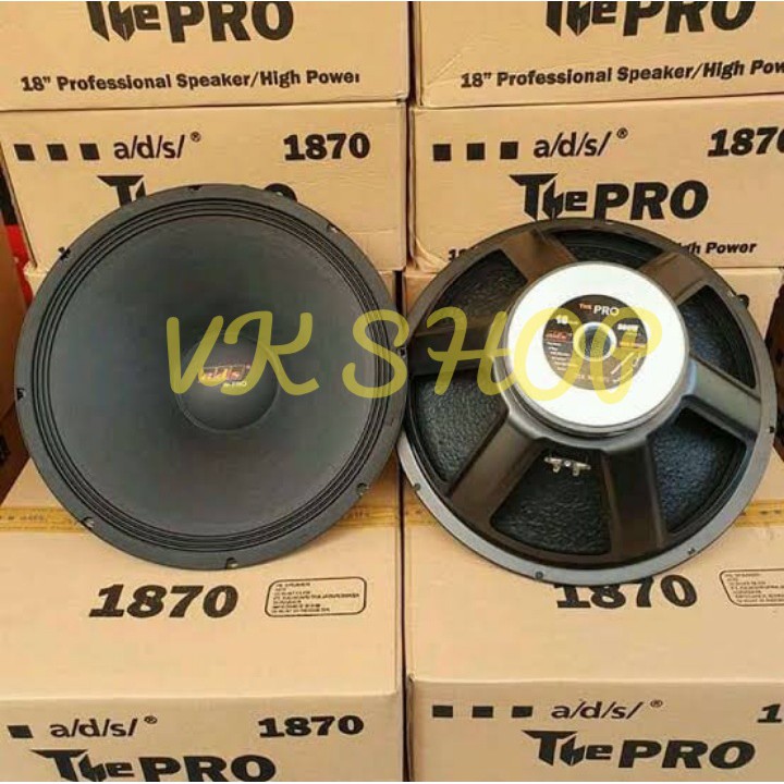 SPEAKER 18 INCH ADS 1870 THE PRO ORIGINAL