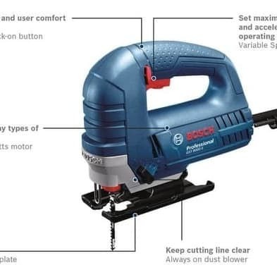 Bosch GST 8000 E Mesin Gergaji Jigsaw