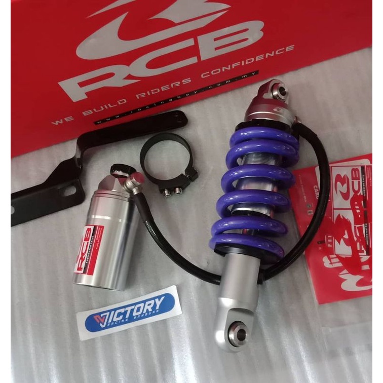 Shockbreker RCB DB2 Line 265mm Tabung Pisah Kawasaki NINJA RR Sonic Dash 125 Satria R RU 2Tak 2T Sho