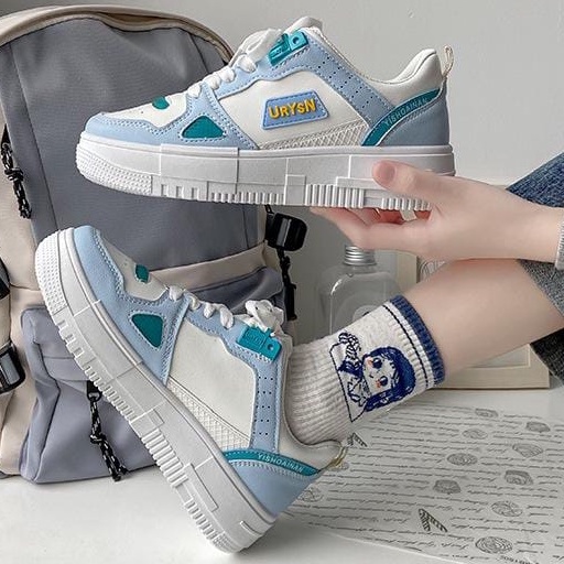 TBIG [COD] Sepatu Sekolah Sneakers Import Shoes YOURSN Wanita Sepatu Korea Style Sekolah Kuliah