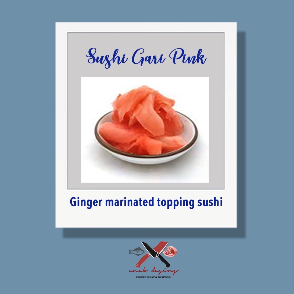 

Sushi Gari Ginger Pink - jahe marinated pelengkap Sushi
