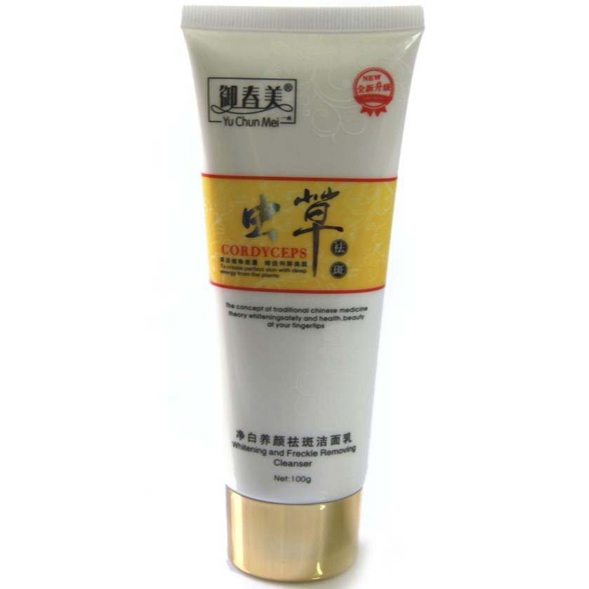 Yuchunmei Cordyceps Facial Foam / Sabun Wajah Cordysep / Sabun Yu Chun Mei