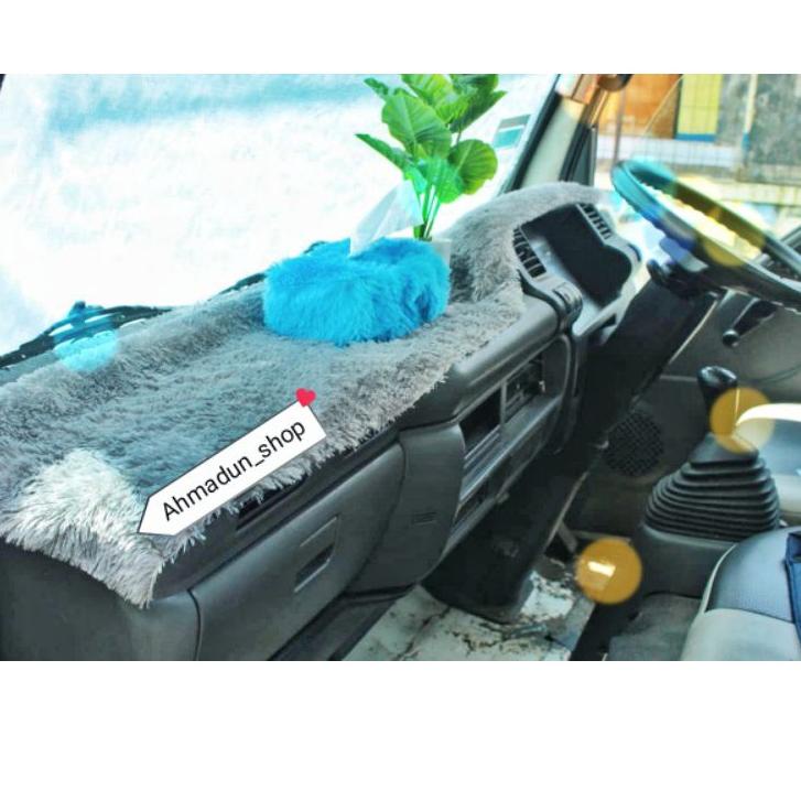 Hot Sale - 1set Alas dashboard mobil bulu / taplak dashboard mobil Anti debu / cover dashboard mobil