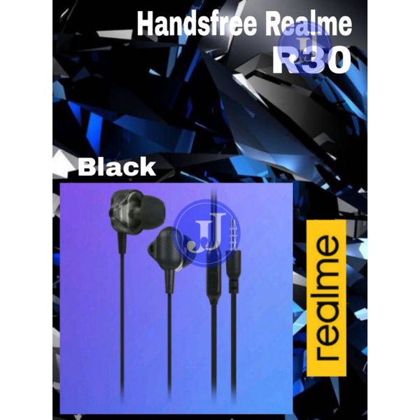 Headset Realme R30 Earphone Realme Buds In-ear Handsfree + Mic