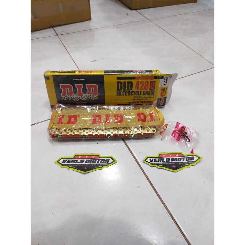 RANTAI DID 428 140L GOLD