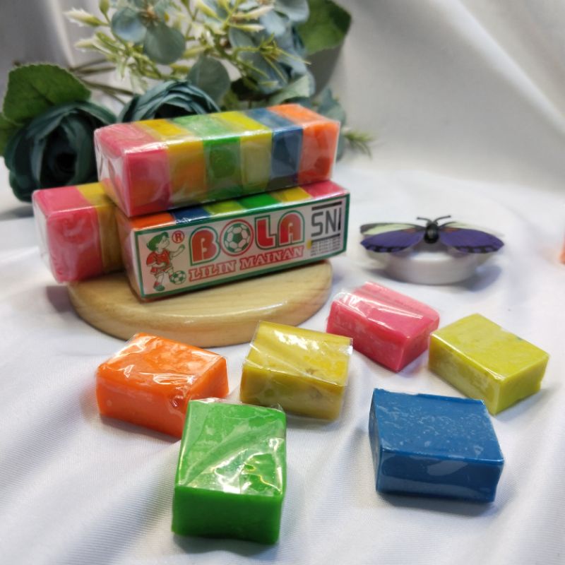 Lilin Mainan Anak Lempung Malam Lilin Malam SNI Lilin Mainan Anak Murah 50gr
