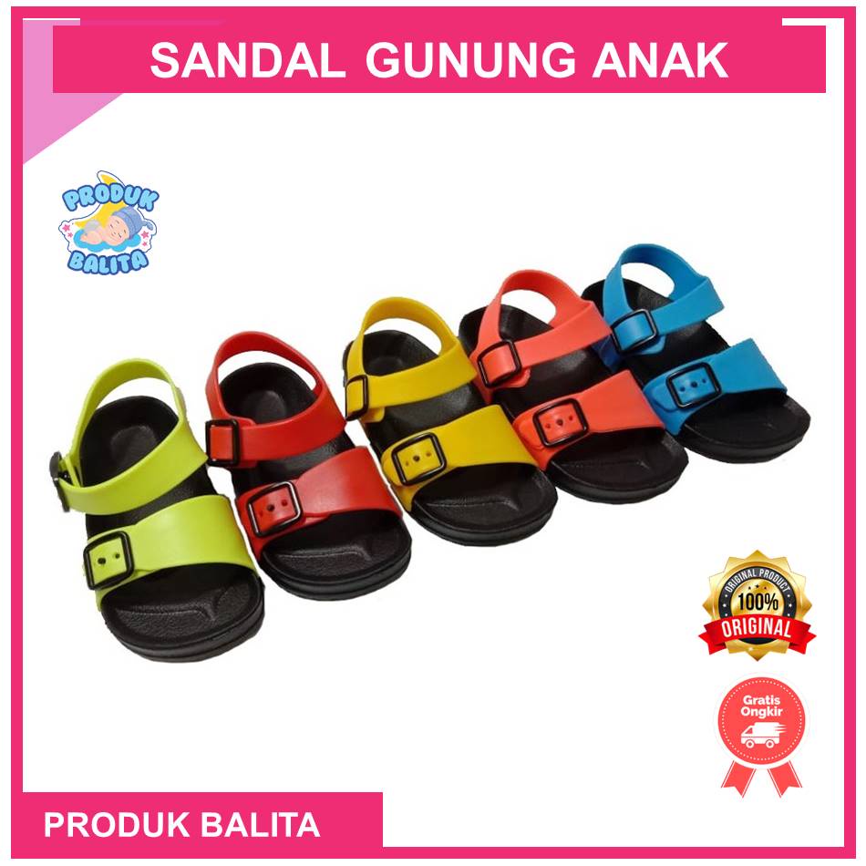 Sandal Anak Laki laki Karet Tali Belakang Dulux  Sandal Sepatu Gunung Anak Terlaris Termurah