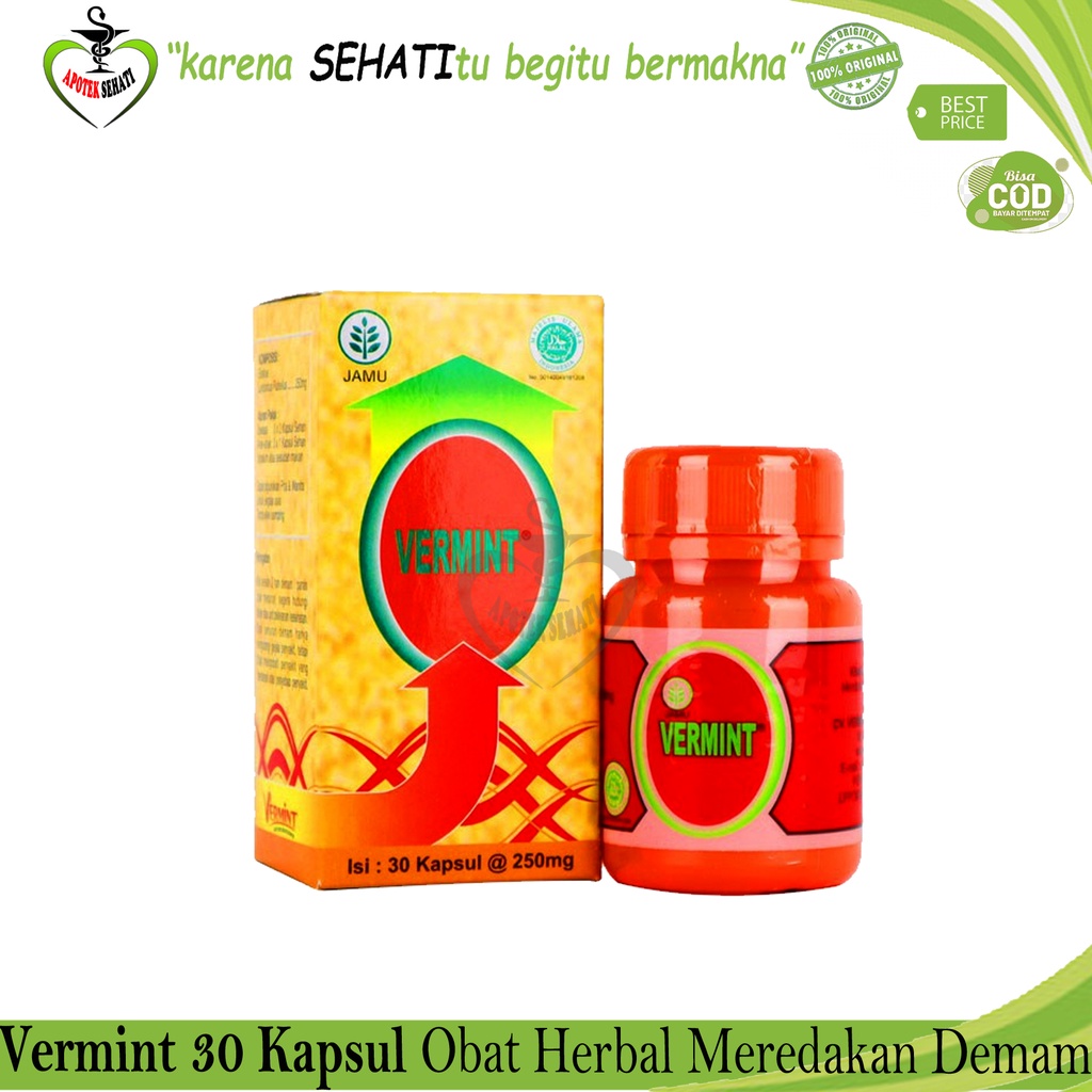 VERMINT KAPSUL CACING 30S THYPUS DEMAM