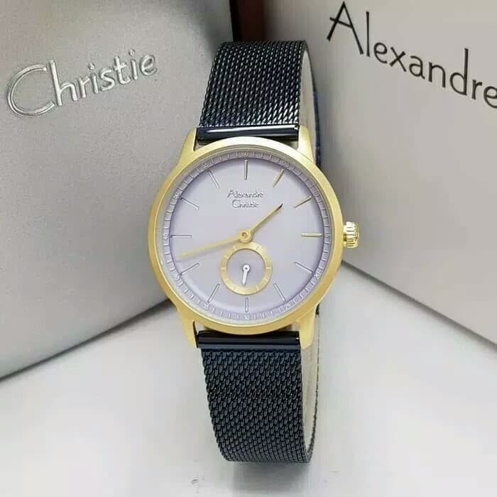 JAM TANGAN WANITA ALEXANDRE CHRISTIE AC 6498 RANTAI PASIR ORIGINAL GARANSI RESMI 1 TAHUN