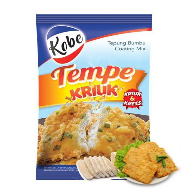 

Kobe Tepung Tempe Kriuk 200gr