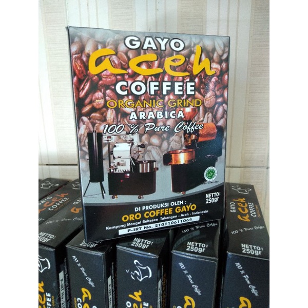 

Kopi Arabika Gayo Super 250 gr | CUBECO