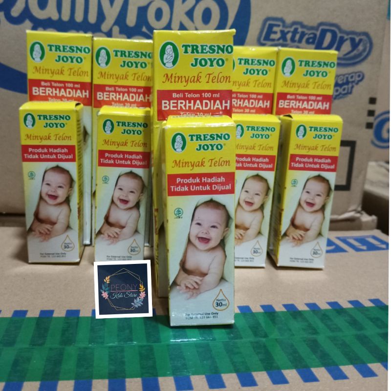 Minyak Telon bayi Tresno Joyo 100ml+30ml / 100 ml Gratis 30ml