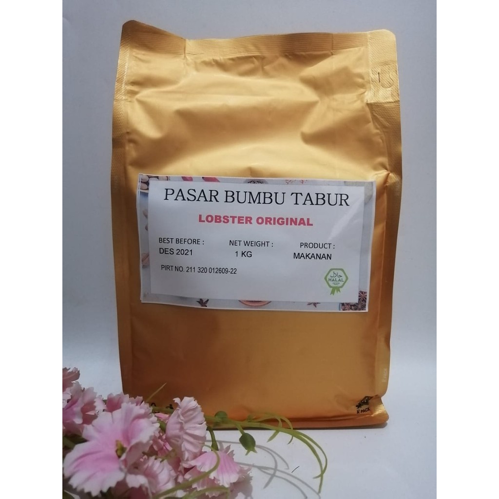 

BUMBU TABUR LOBSTER ORIGINAL 1 KG BUBUK MAKANAN ENAK MURAH HALAL