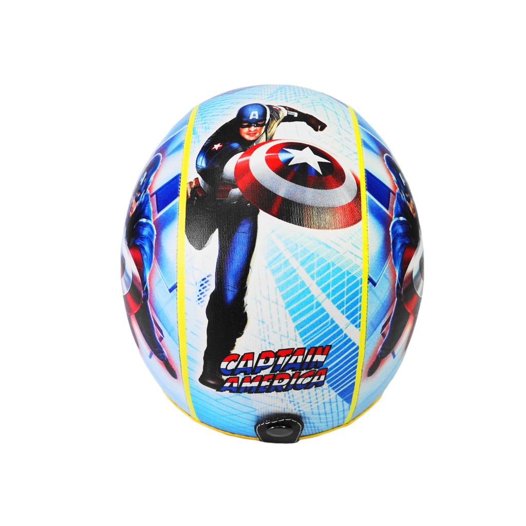 Helm Anak Laki Model Bogo Karakter Captain America