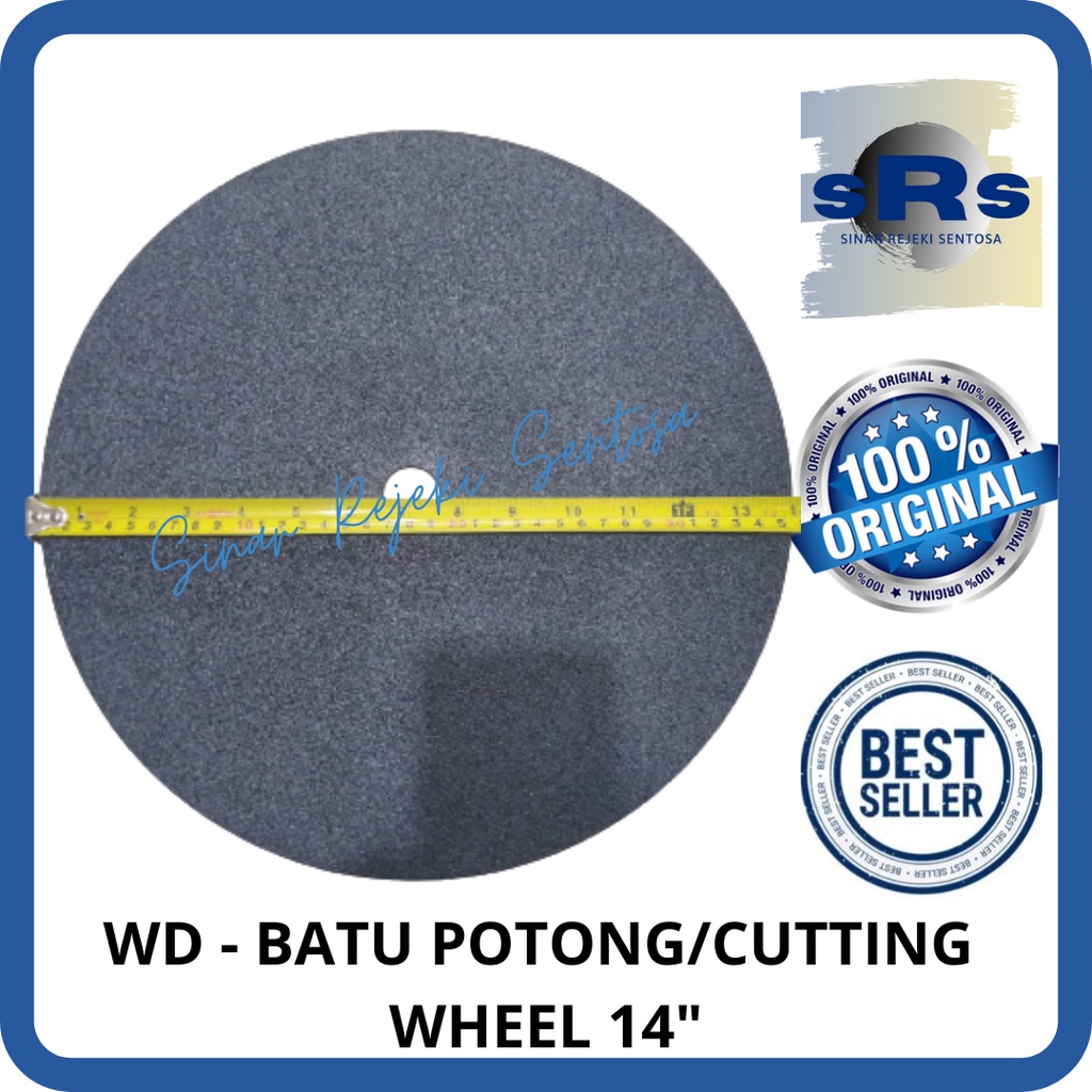 WD - PISAU POTONG BESI/CUTTING WHEEL/MATA GERINDA 14"