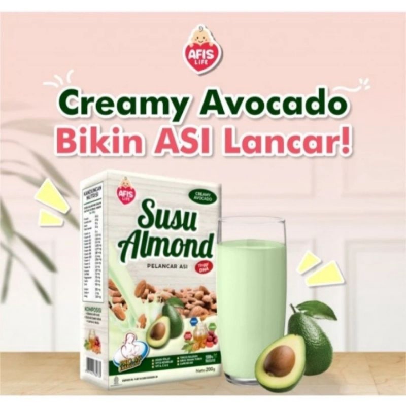 Afis Life Susu Almond Pelancar ASI Booster