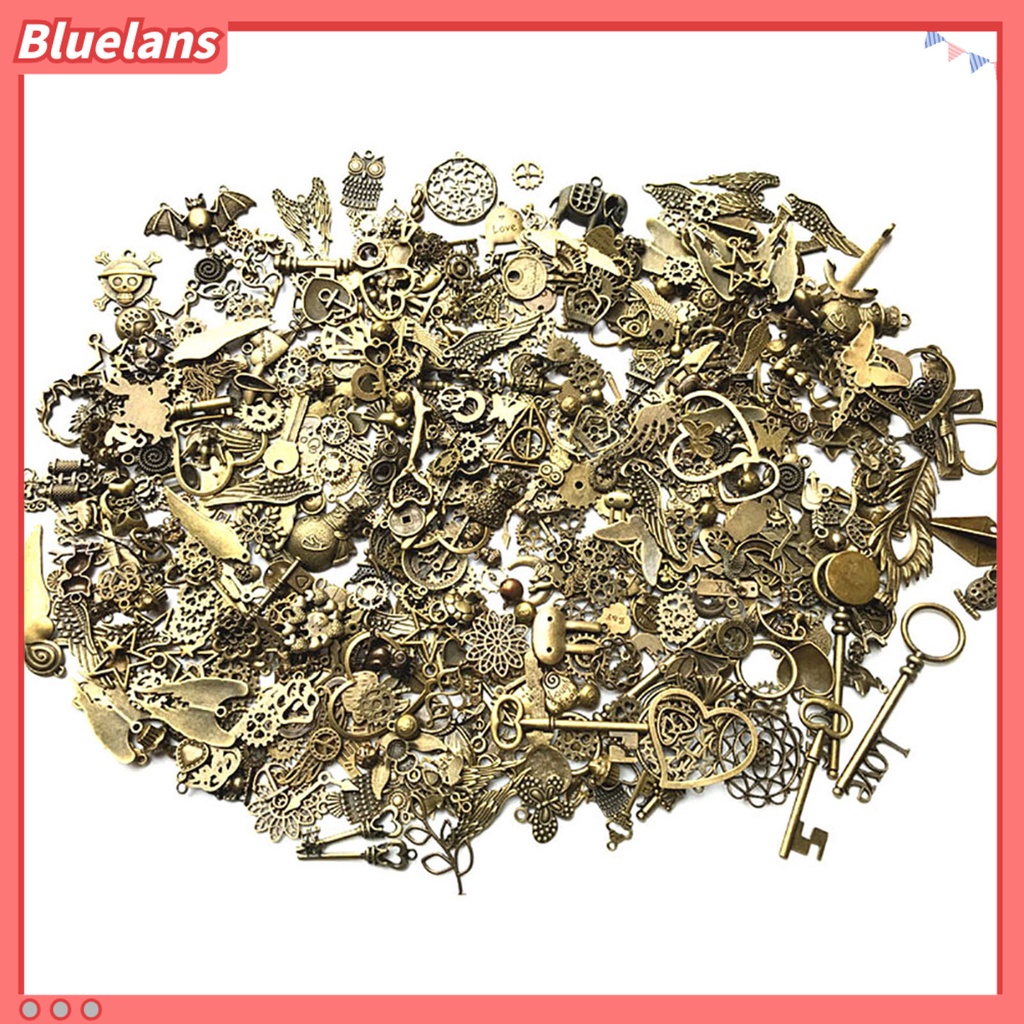 Bluelans 50g Necklace Lightweight Strong Construction Hard to Fade DIY Antique Key Necklaces