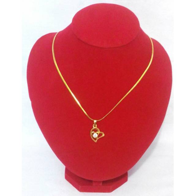 KALUNG TITANIUM KUNING LOVE