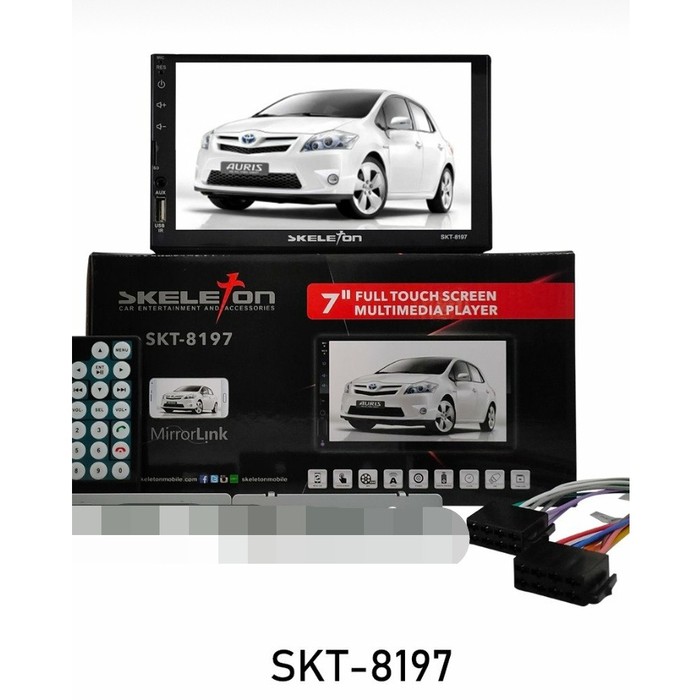 Skeleton Double Din 7inch SKT-MP5 8197 Universal Murah