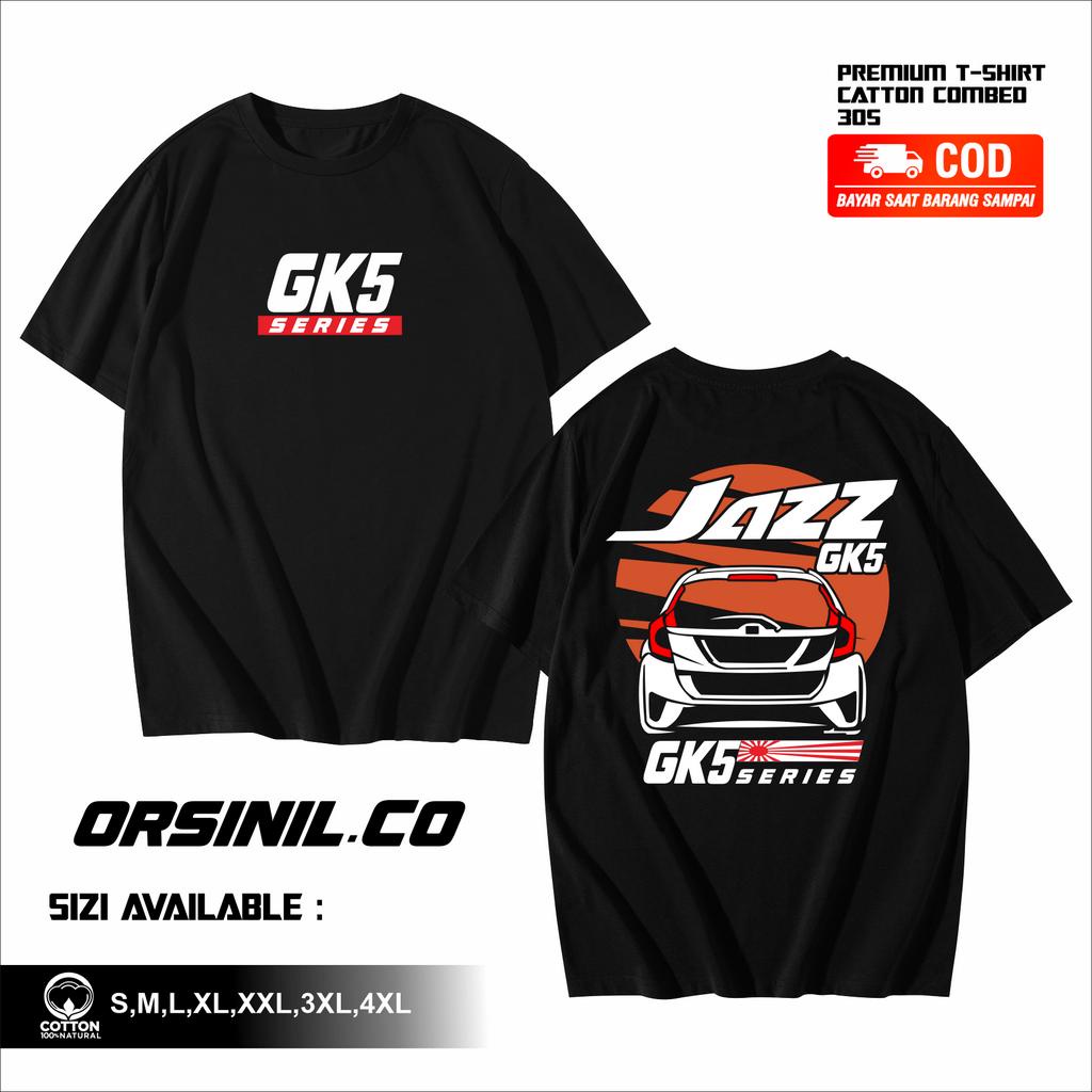 Kaos Baju Otomotif Honda Jazz GK5