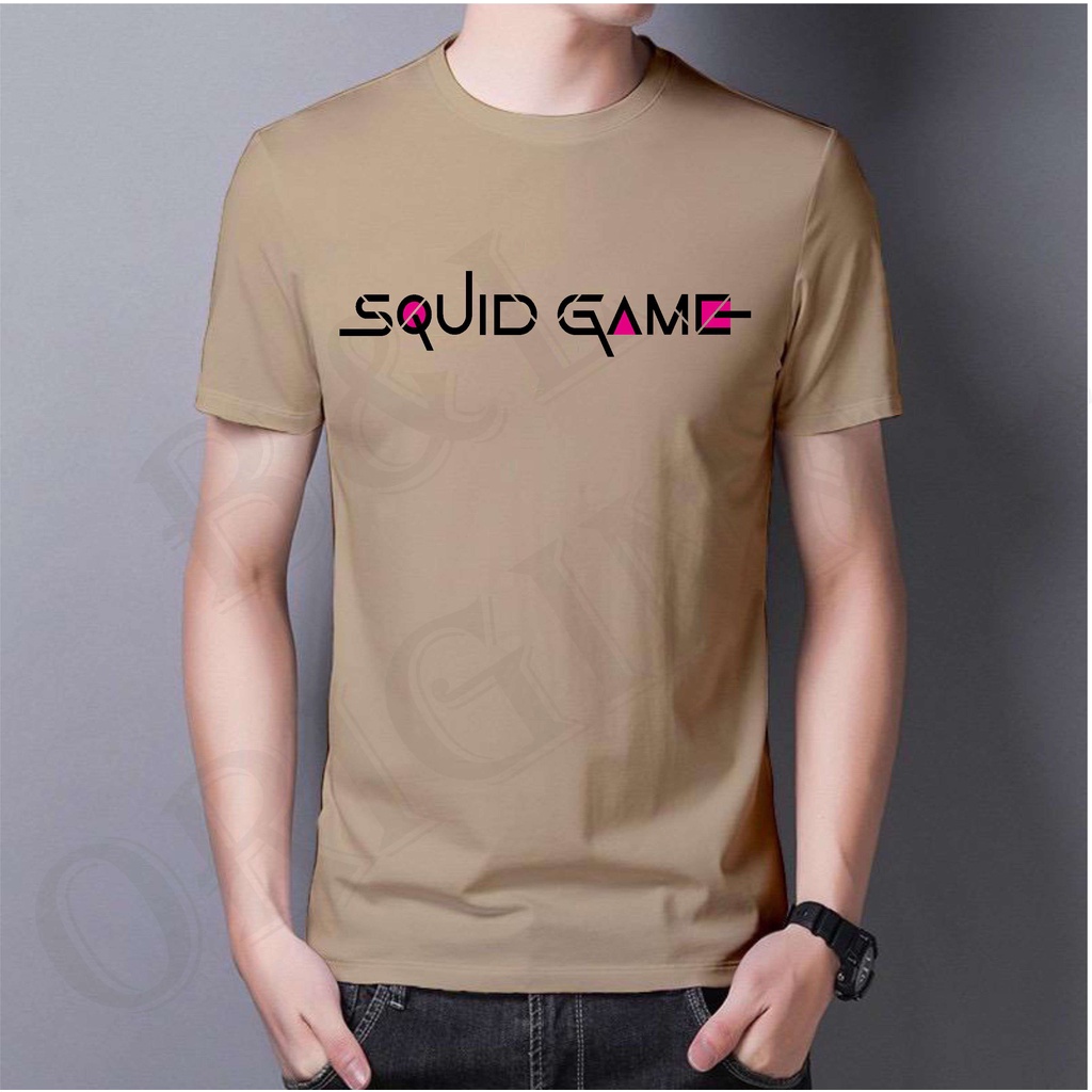 BS//TERLARIS//BAJU KAOS SQUIDGAME//TANGAN PENDEK PRIA DAN WANITA//GOOD QUALITY