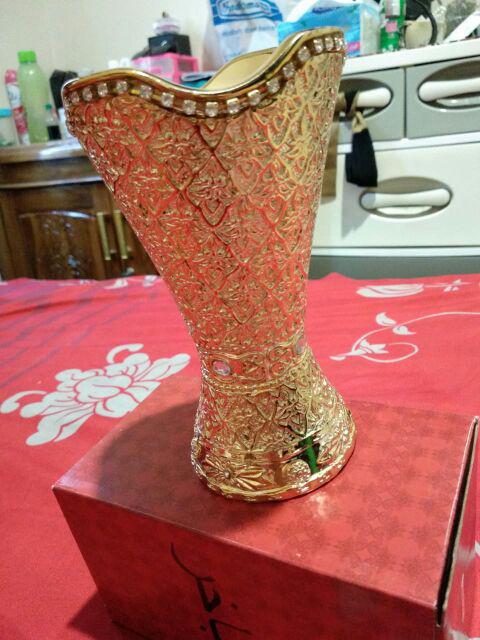 Mabkhara Bakaran Bukhur Antik Gold Tempat Bakar Bakhour Bakhoor Buhur Dupa Aroma Terapi Elegan