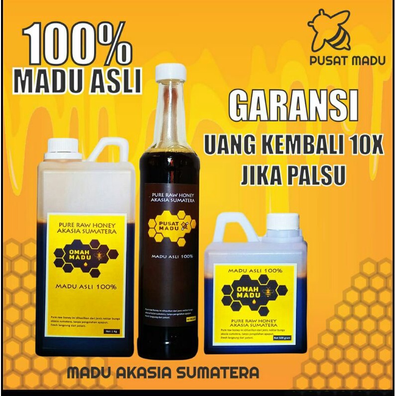 

Madu Akasia Sumatera 100% MURNI tanpa campuran