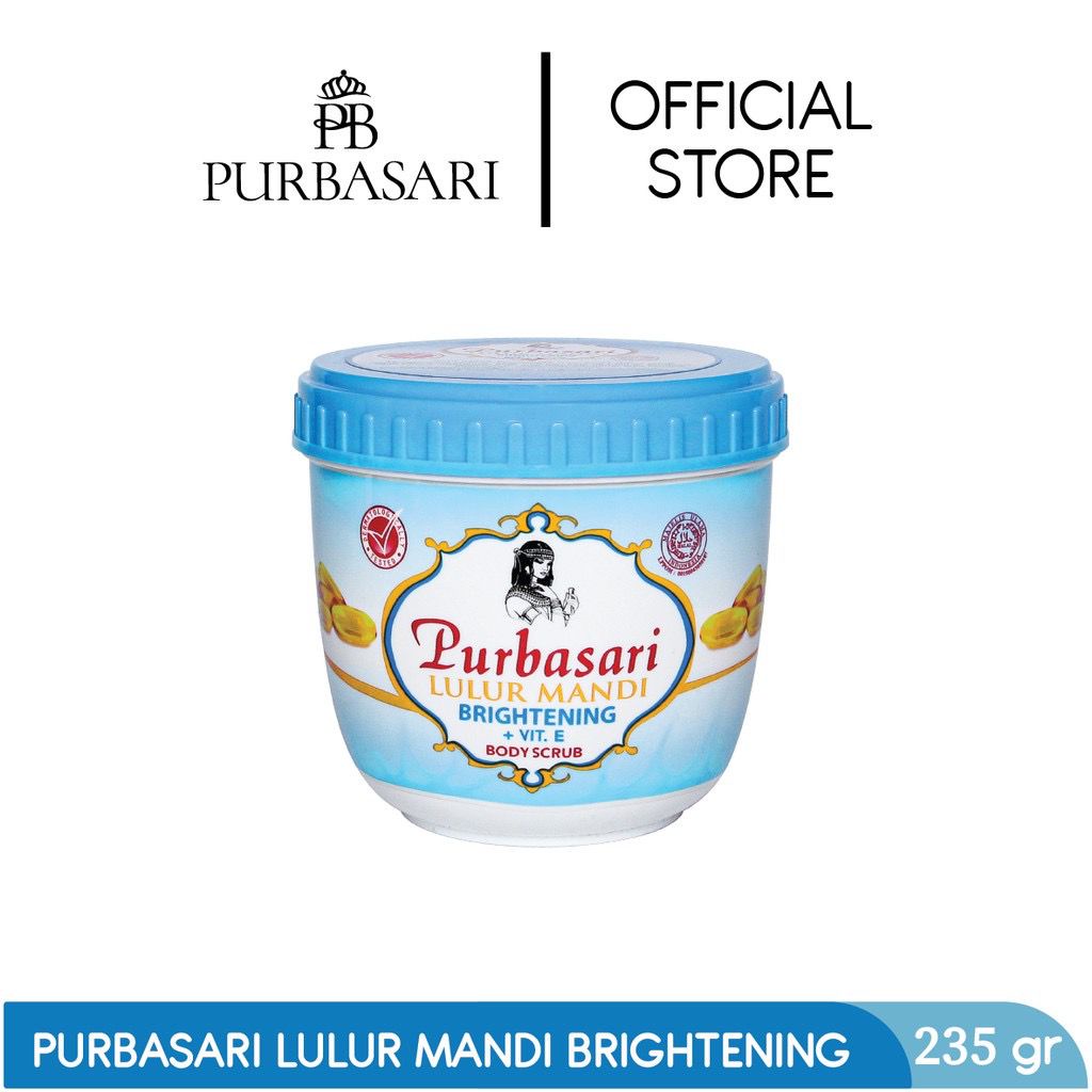 Purbasari Lulur Mandi | Body Scrub 235gr