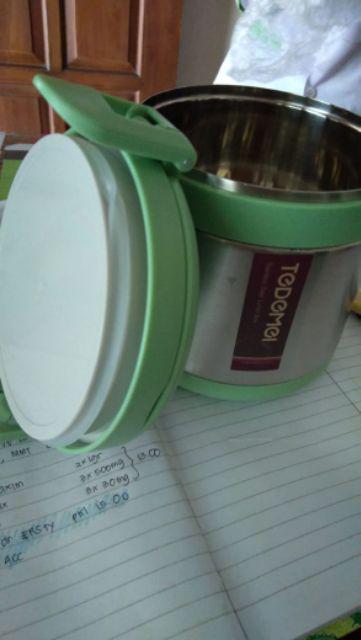 Food Jar Tedemei 6571 Lunchbox Kotak Makan Tedemei Stainless Bulat