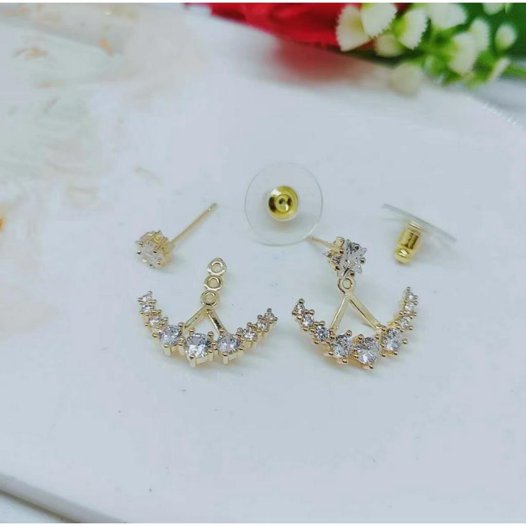 Anting Permata Perhiasan Fashion Y006 Y007