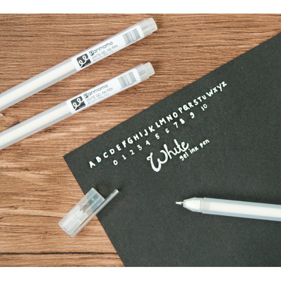 

Pulpen tinta Putih PANMOMO White Gel Ink Pen