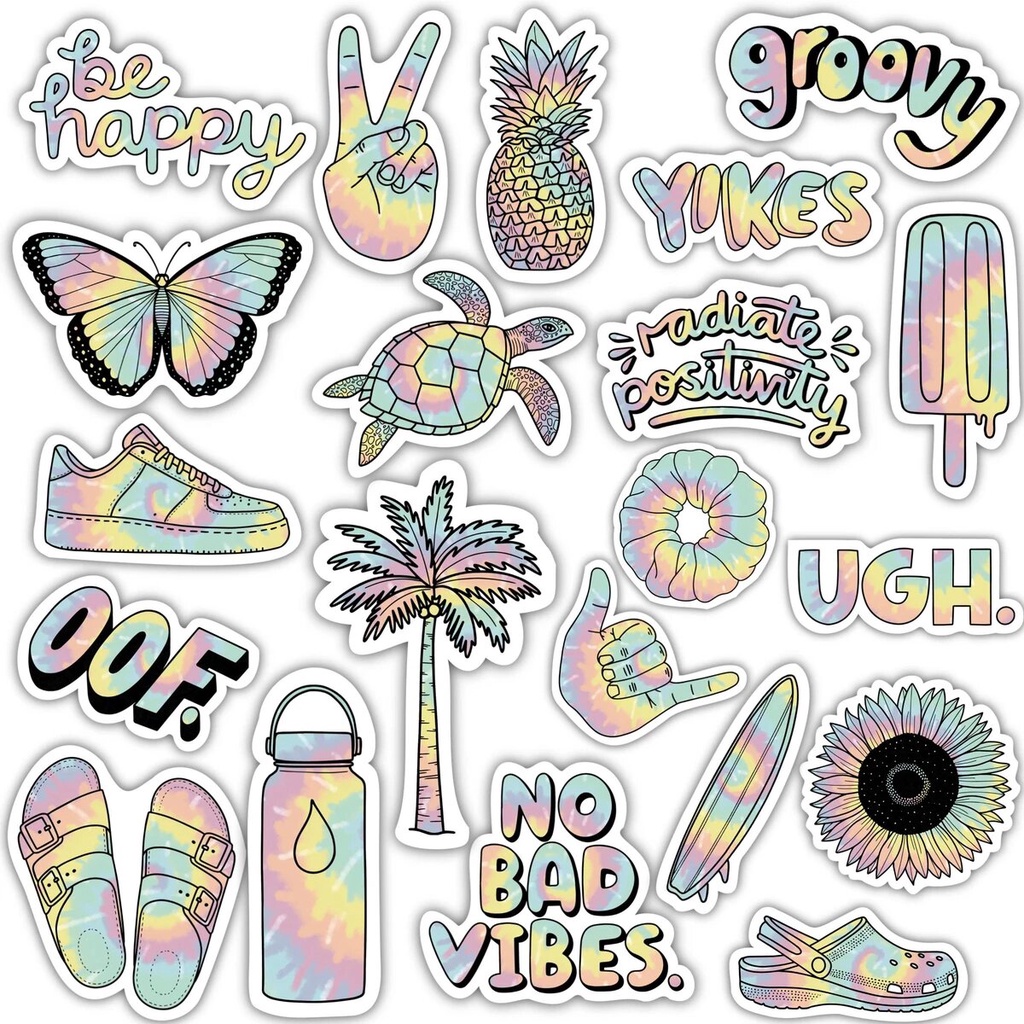 

Sticker Sheet Aesthetic tumblr | positivity good vibes explore