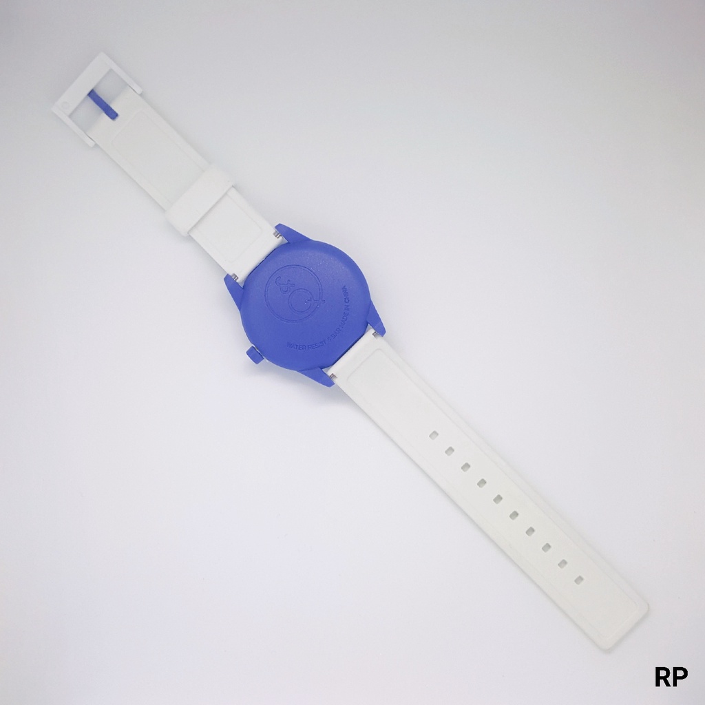 Jam Tangan Smile Solar Wanita Stylist Casual Karet Rubber Original Q&amp;Q QnQ QQ