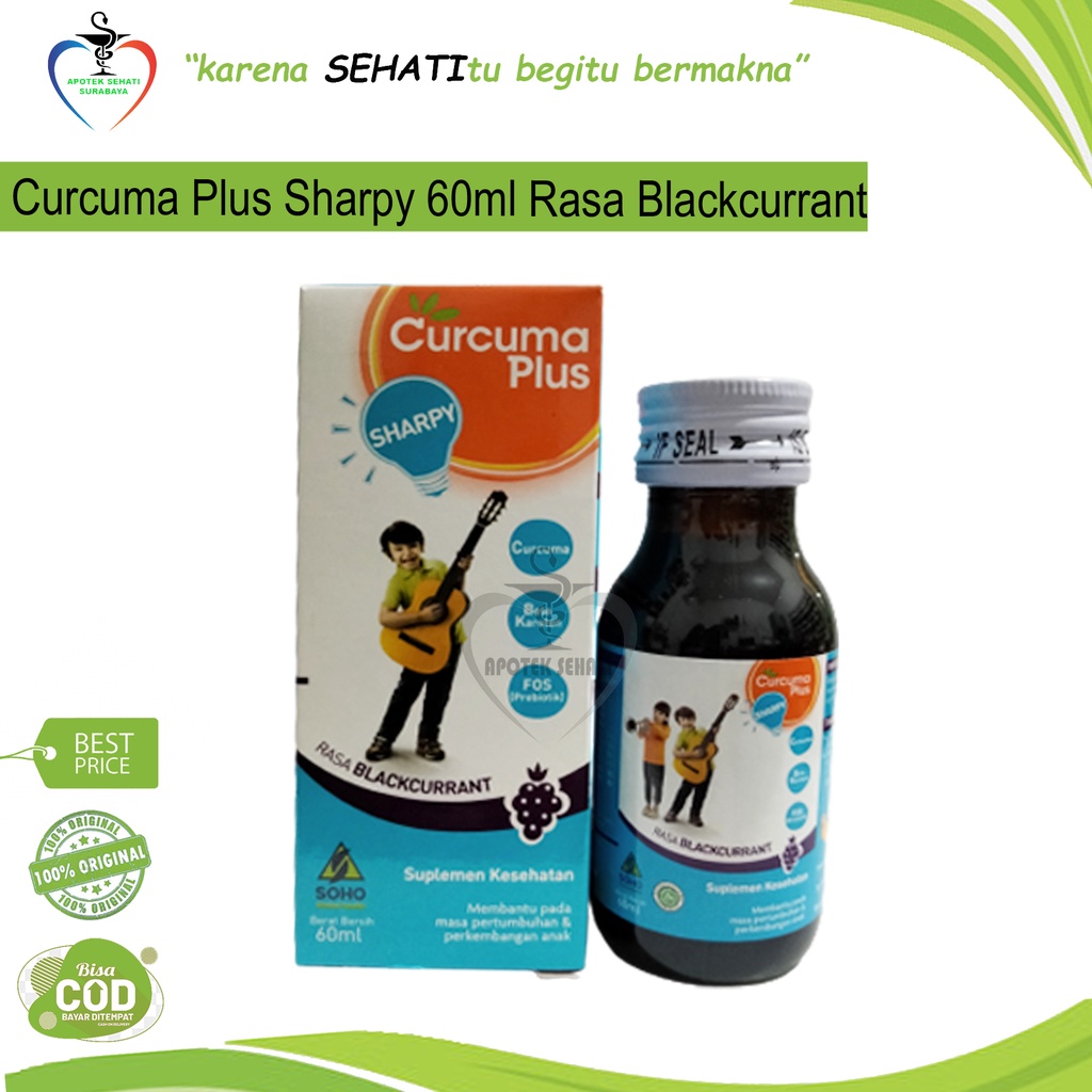 Curcuma Sharpy Penambah Nafsu makan Anak