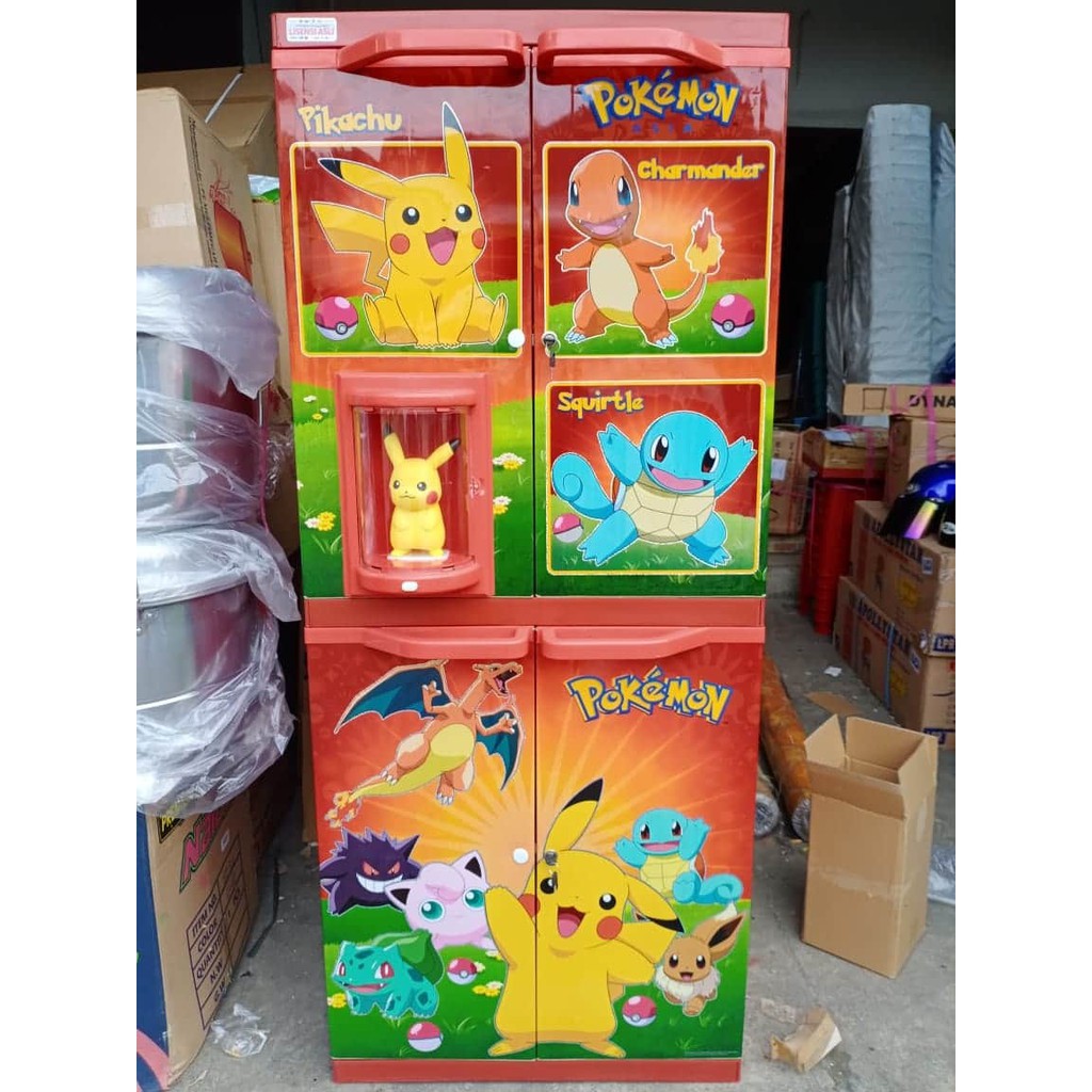Lemari Plastik Anak Kartun (Boneka 3D) / MSC Doll Printing Naiba