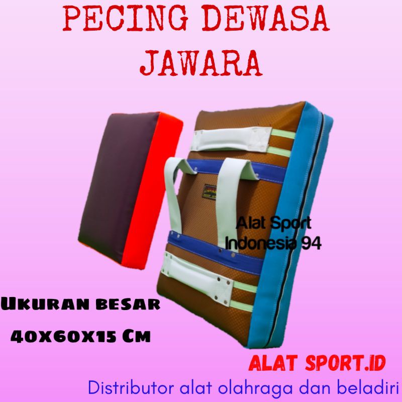 JAWARA pecing dewasa samsak ukuran besar 60 x 40 samsak box beladiri