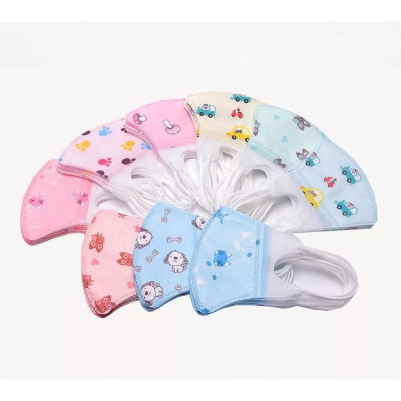 Masker anak 3 ply  Duckbill anak isi 5 - 10 pcs