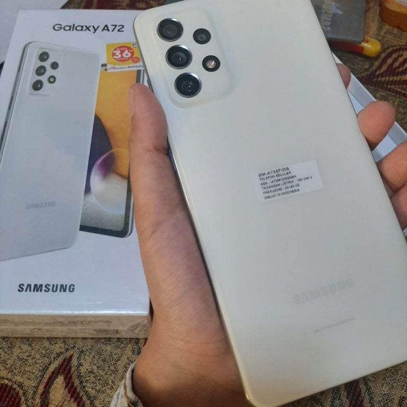 Samsung galaxy A72 second