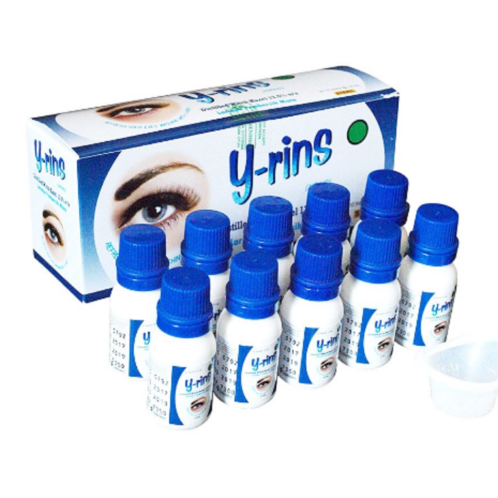 YRINS 12ML ISI 10'S Y-RINS LARUTAN PEMBERSIH MATA UNTUK MATA KERING DAN IRITASI