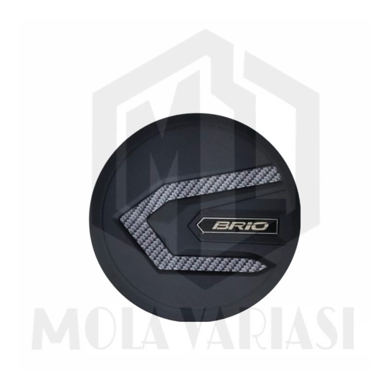 Tank Cover All New Brio Black List Carbon