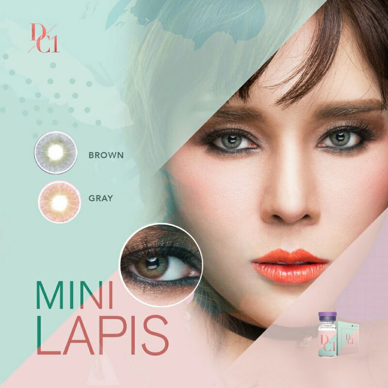 Softlens Mini Lapis 14mm by Dreamcolor1 softlen natural soflen kecil gray grey brown blue
