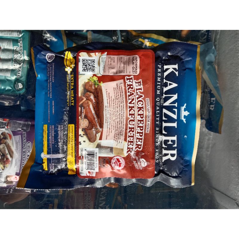 

SOSIS KANZLER BLACKPEPPER FRANKFURTER 6PCS