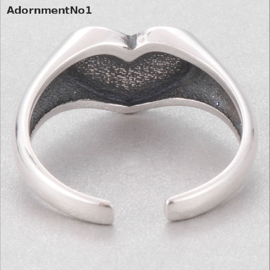 [AdornmentNo1] Creative Crying Face Tears Ring Neutral Retro Fashion Jewelry Wholesale Gift [new]