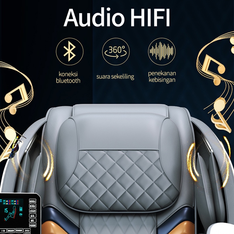 XUTI Kursi Pijat Baru Deteksi Cerdas Kursi Pijat Nol Gravity Audio Bluetooth Full-body Multi-fungsi Kapsul Mewah Ruang Kecil Airbag kursi pijat