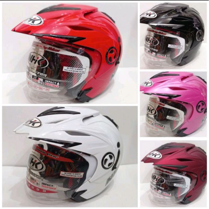 NHK AVIATOR SOLID 2 VISOR