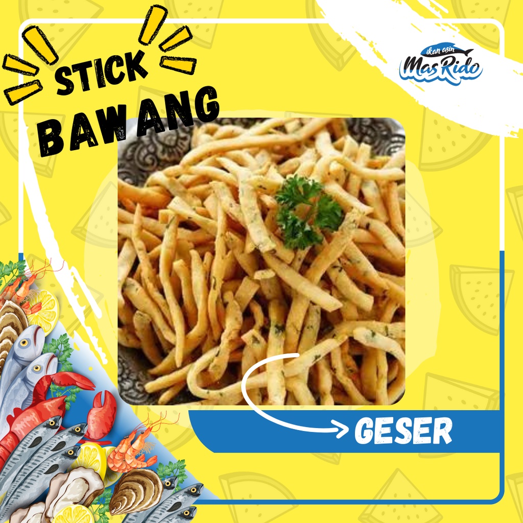 

Stik Bawang Garing Renyah Stick Bawang Original Cemilan Gurih MUrah