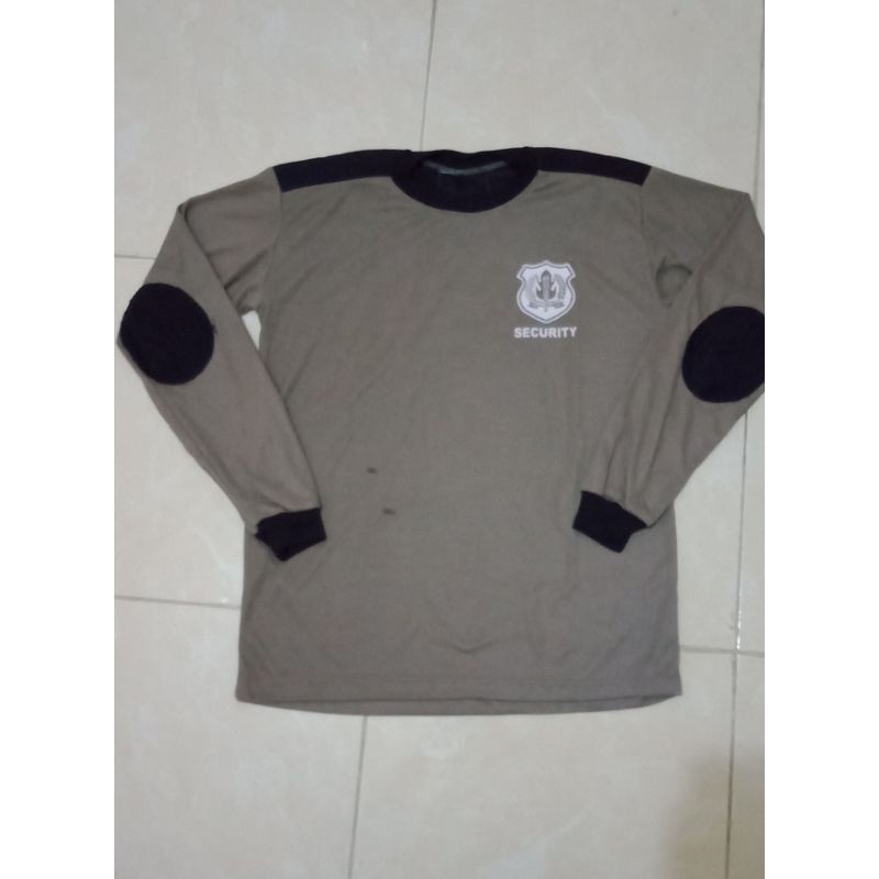 KAOS PANJANG SATPAM,KAOS PANJANG SECURITY