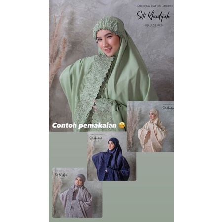 Mukena khadijah premium
